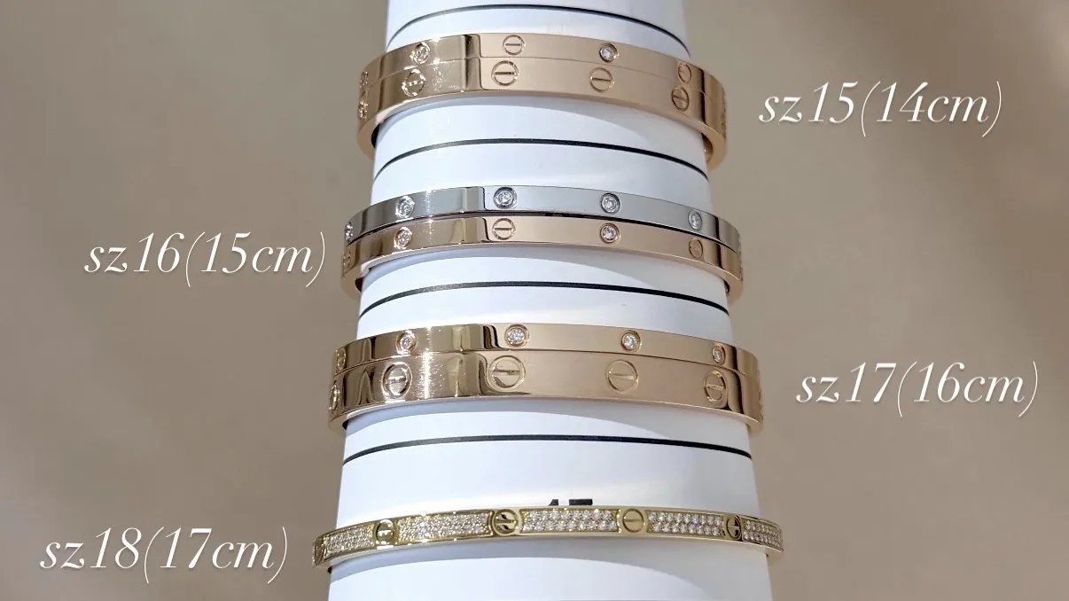 กำไล Cartier Love หลาย Size ให้เลือก